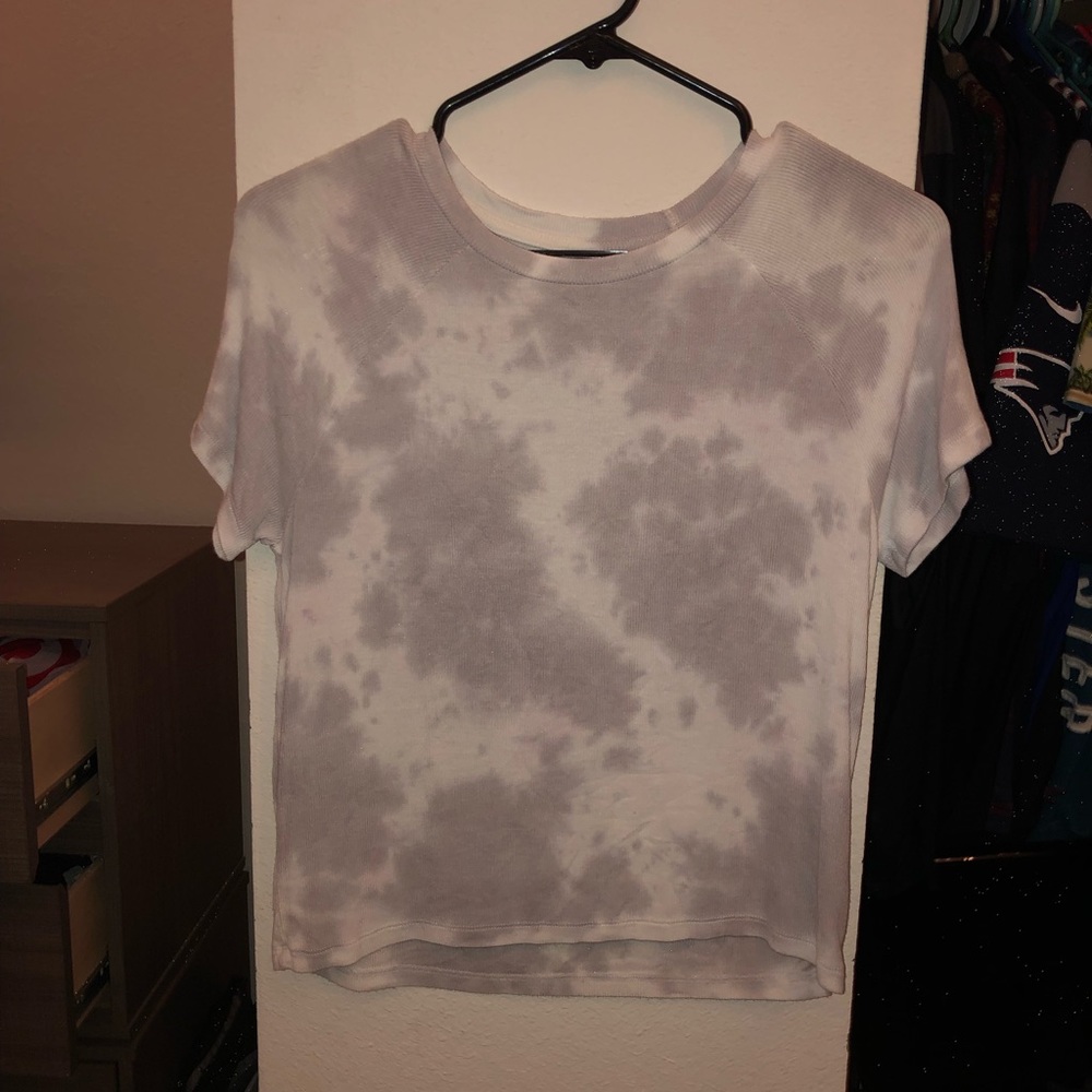 Tye dye simi cropped shirt